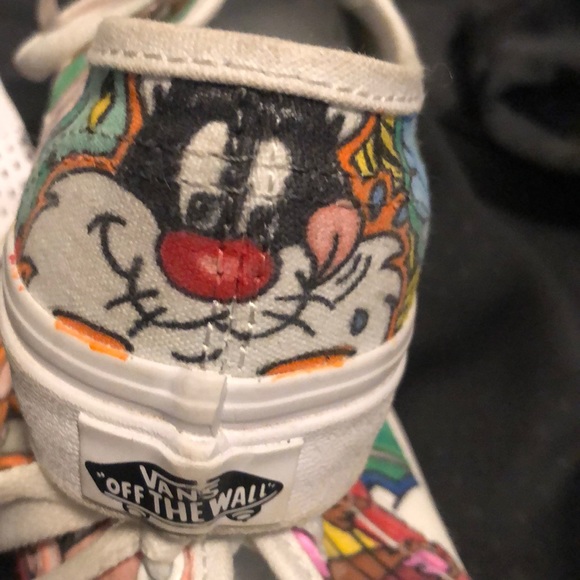 Custom Vans Shoes - hand painted size 2.5 - Picture 6 of 6
